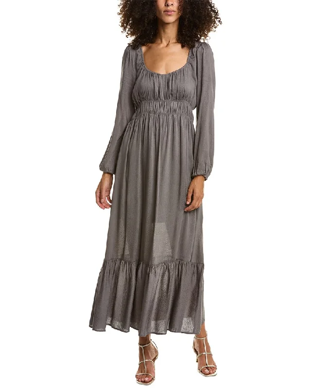 Saltwater Luxe Lenora Maxi Dress Fashionable Off-Shoulder Maxi Dress