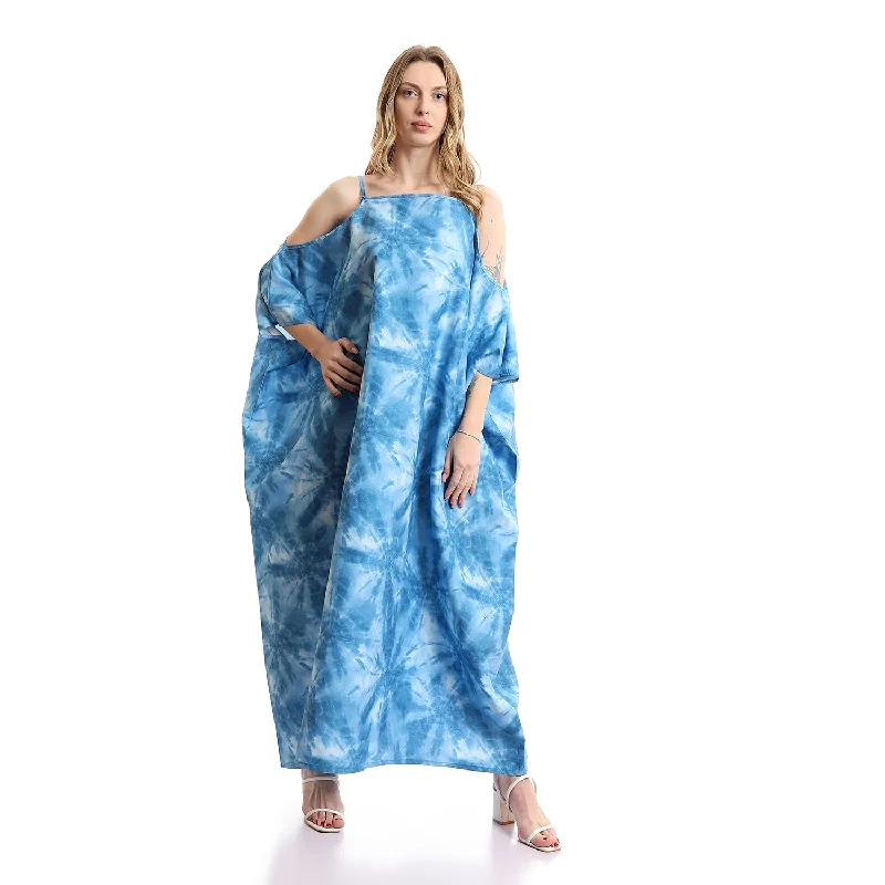 Tie Dye Summer Maxi Dress - Kady Chic Summer Maxi Dress