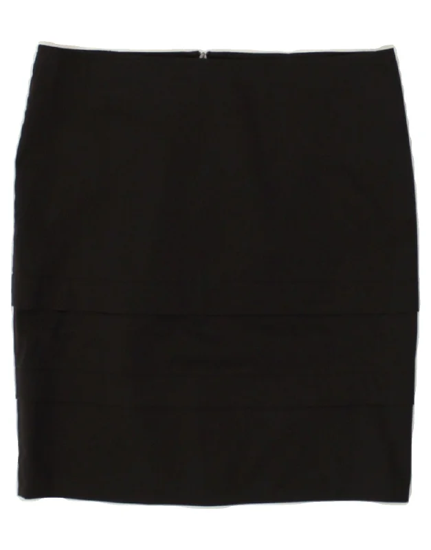 ARMANI JEANS Womens Pencil Skirt EU 40 Medium W28  Black