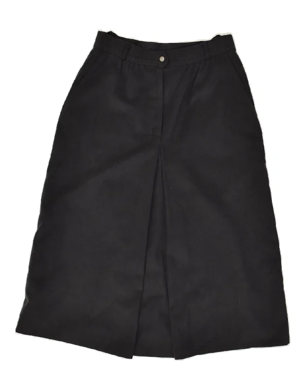 GERRY WEBER Womens A-Line Skirt W26 Small  Black Polyester