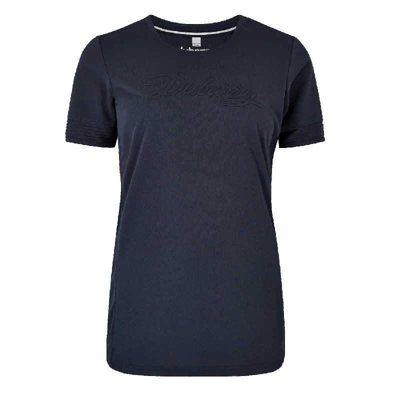 Dubarry Womens Trim S/S Tees Navy