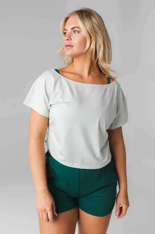 Vitality Versa®  Slouch Tee - Mint