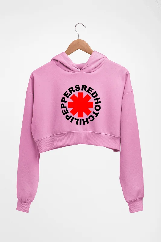 Red Hot Chili Peppers Crop HOODIE FOR WOMEN