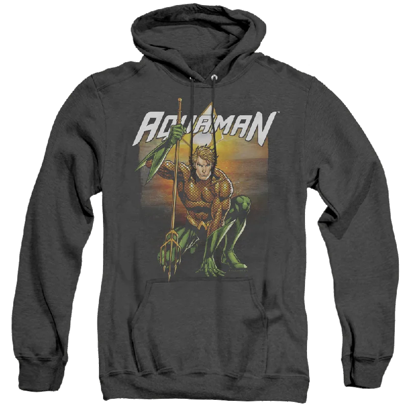 Aquaman Beach Sunset - Heather Pullover Hoodie