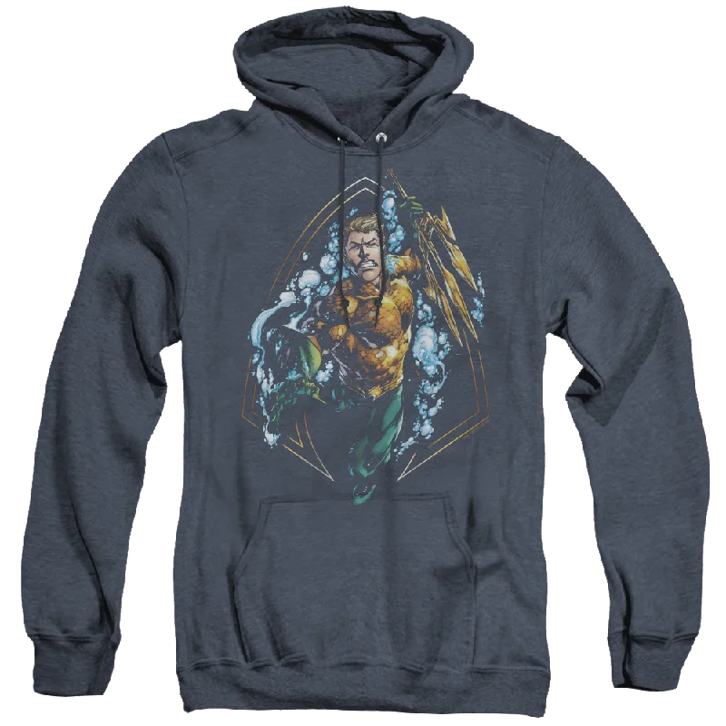 Aquaman Thrashing - Heather Pullover Hoodie