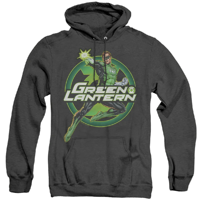 Green Lantern Lantern Glow - Heather Pullover Hoodie