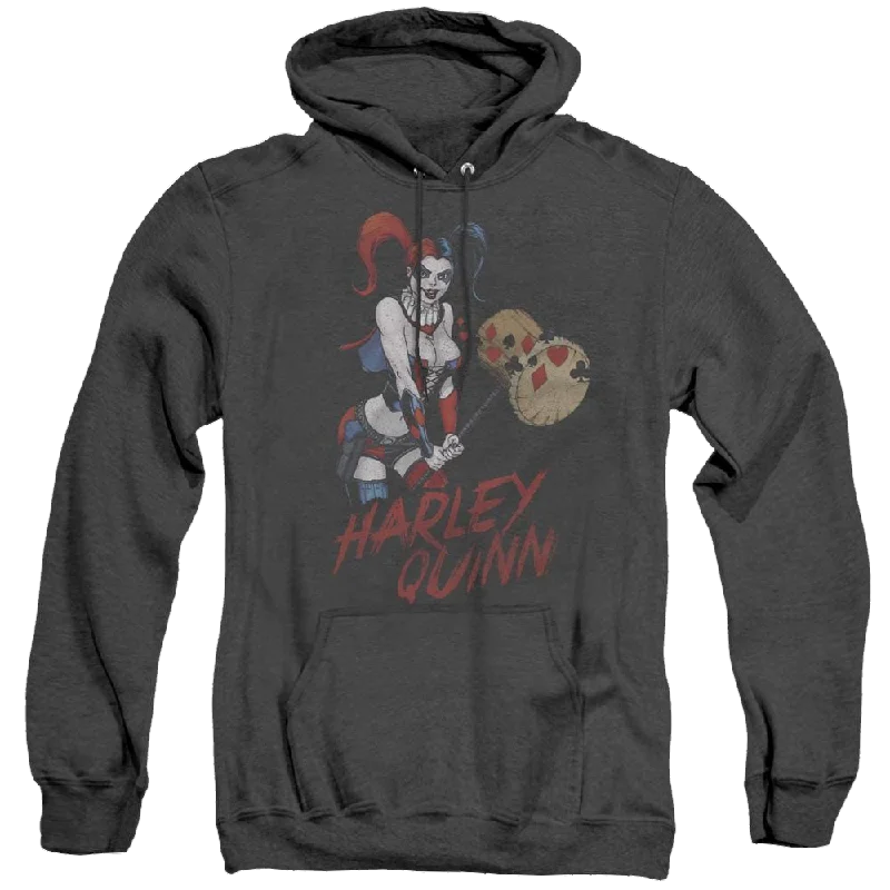 Harley Quinn Harley Hammer - Heather Pullover Hoodie