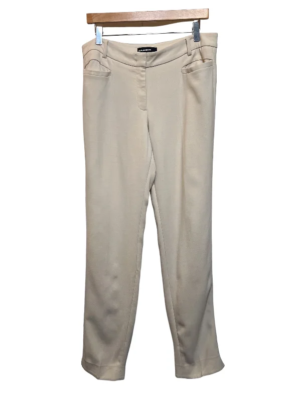 Cambio Women's Cream Trousers (W36)