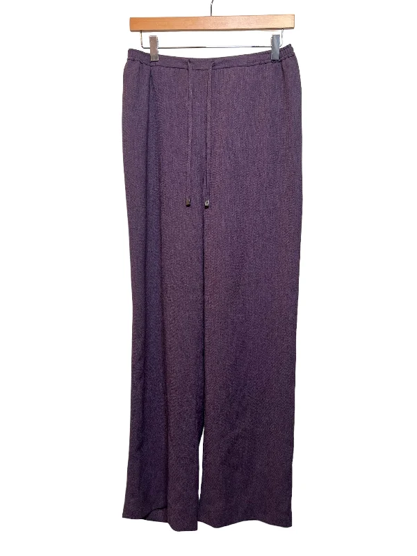 Viyella Women's Purple Trousers (Size L)